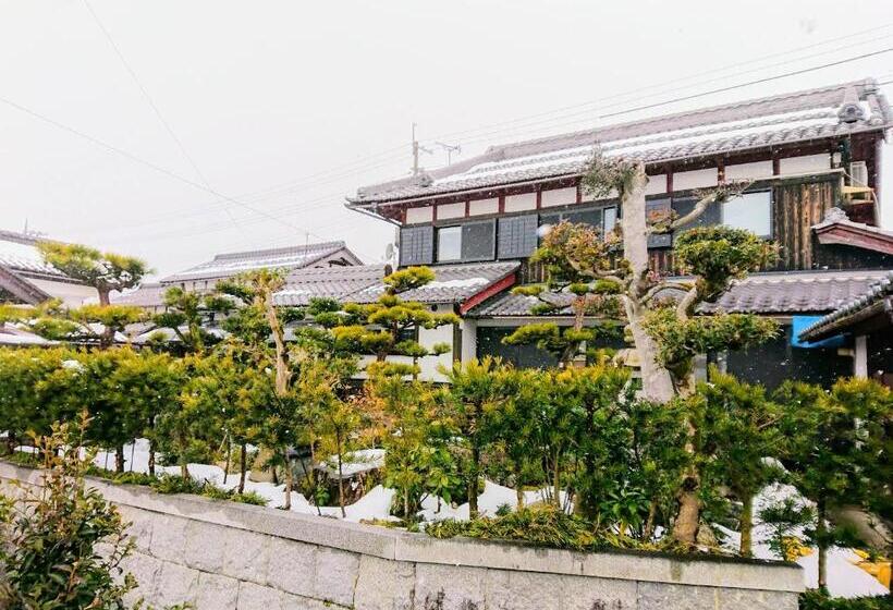 پانسیون Farm Stay Inn 母屋 Sanzaemon Tei Guesthouse Second Floor Shiga Takasima Traditional Japanese Architect