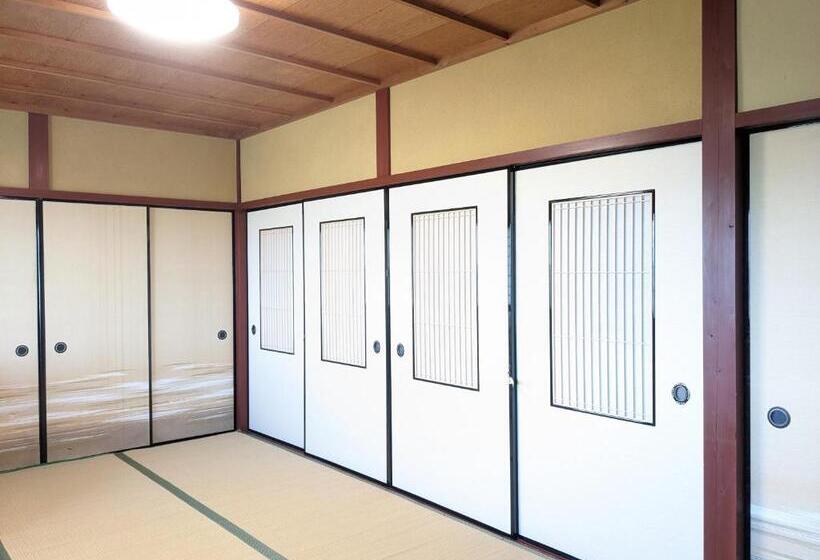 پانسیون Farm Stay Inn 母屋 Sanzaemon Tei Guesthouse Second Floor Shiga Takasima Traditional Japanese Architect