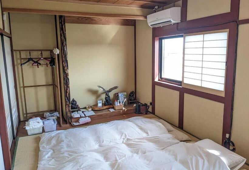 پانسیون Farm Stay Inn 母屋 Sanzaemon Tei Guesthouse Second Floor Shiga Takasima Traditional Japanese Architect