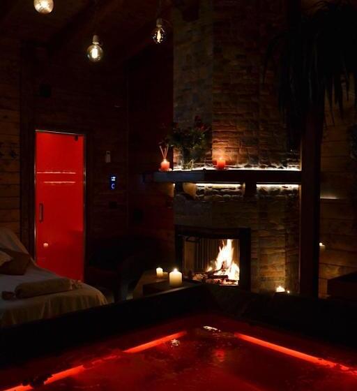 استراحتگاه Mini Spa In Chalet Bosco
