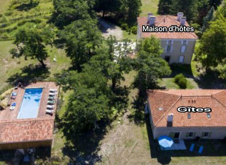 민박 Lou Castet De Lussolle   Chambres D Hôtes