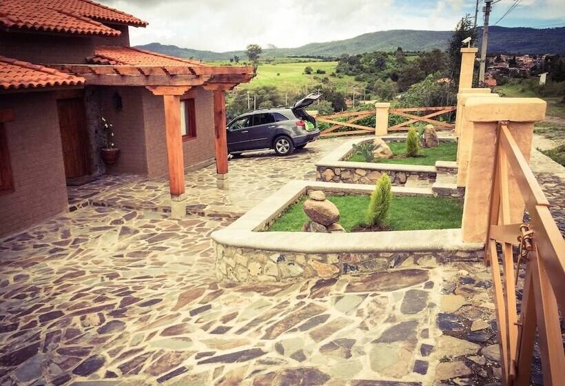 בית מלון כפרי Beautiful Cabin Downtown Tapalpa Oven Mud Barbecue Grill 4 Room 12 Ppl Tv Wifi