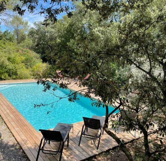 펜션 Oustal Du Pic Saint Loup