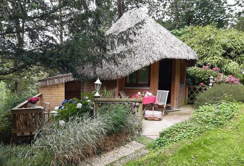 تختخواب و صبحانه La Cabane De Cécile La Hutte