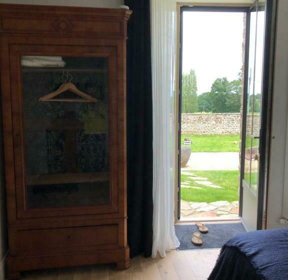 ベッドアンドブレックファースト Chambre Indépendante Au Manoir De La Célinais Côté Jardin