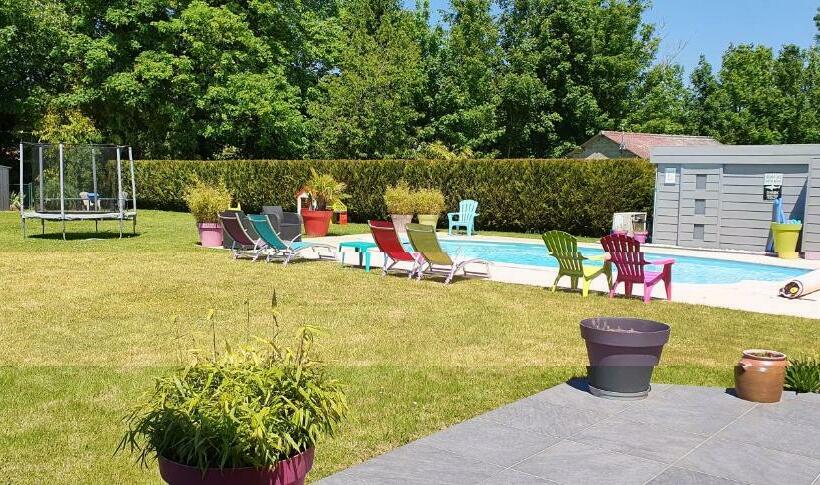 بنسيون Suite Parentale Du Relais De Drugy