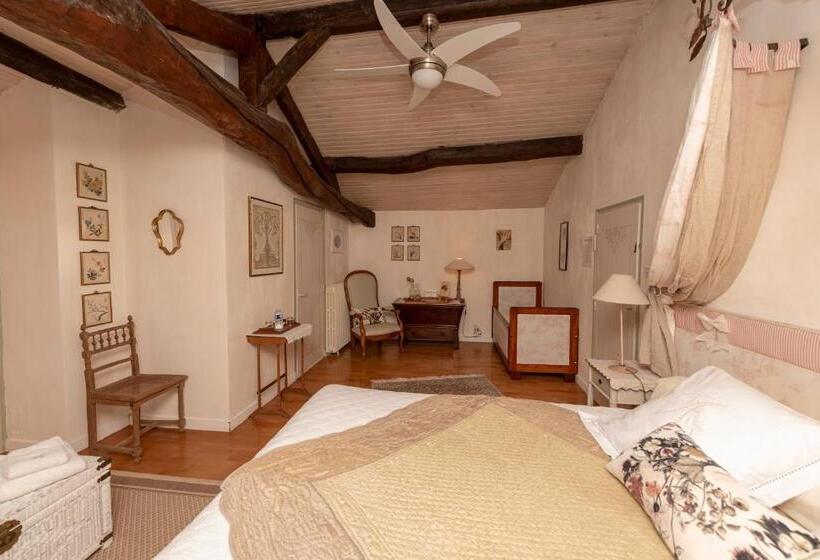 住宿加早餐  Chambres D Hôtes De Charme Au Refuge Du Peintre Prés De St Emilion