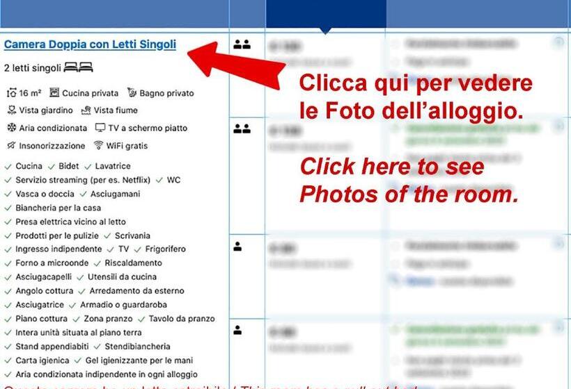 פנסיון Ca  Rosin Meolo   Camera Tra Relax E Privacy