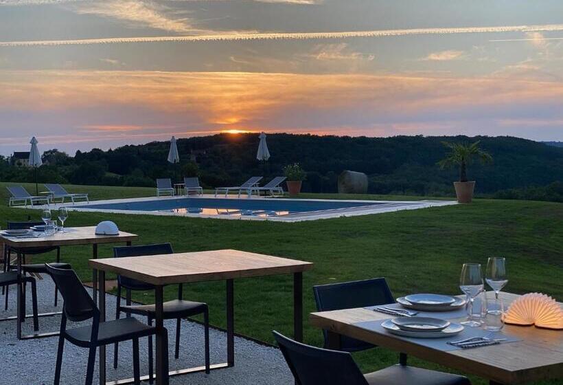 住宿加早餐  Domaine De Cazal   Chambres D Hôtes Avec Piscine Au Cœur De 26 Hectares De Nature Préservée