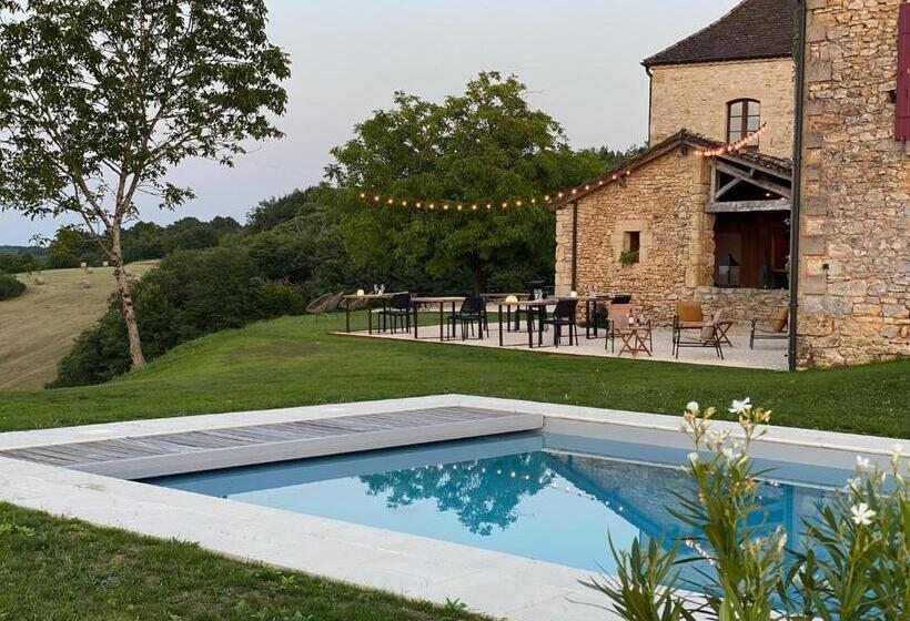 住宿加早餐  Domaine De Cazal   Chambres D Hôtes Avec Piscine Au Cœur De 26 Hectares De Nature Préservée