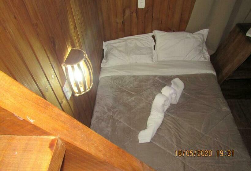 호스텔 Chalés Vila De Urupema Quarto Papagaio Charão