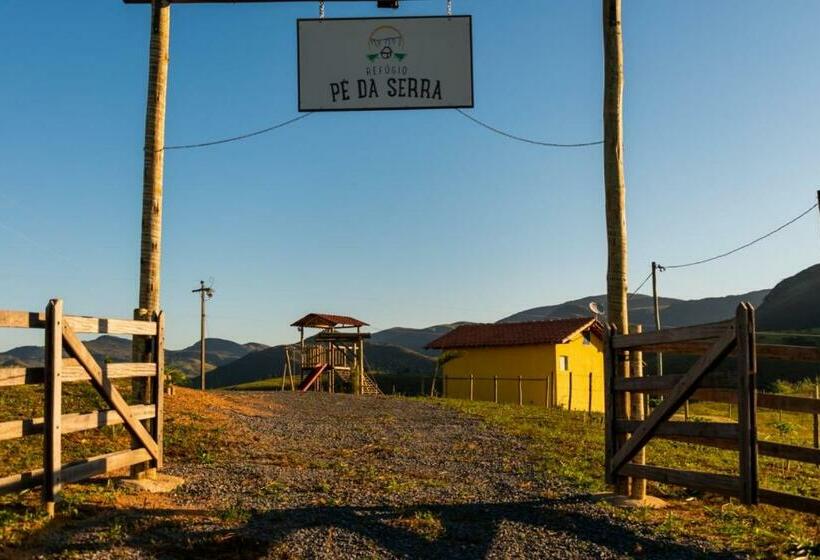 ペンション Refúgio Pé Da Serra   Chalés