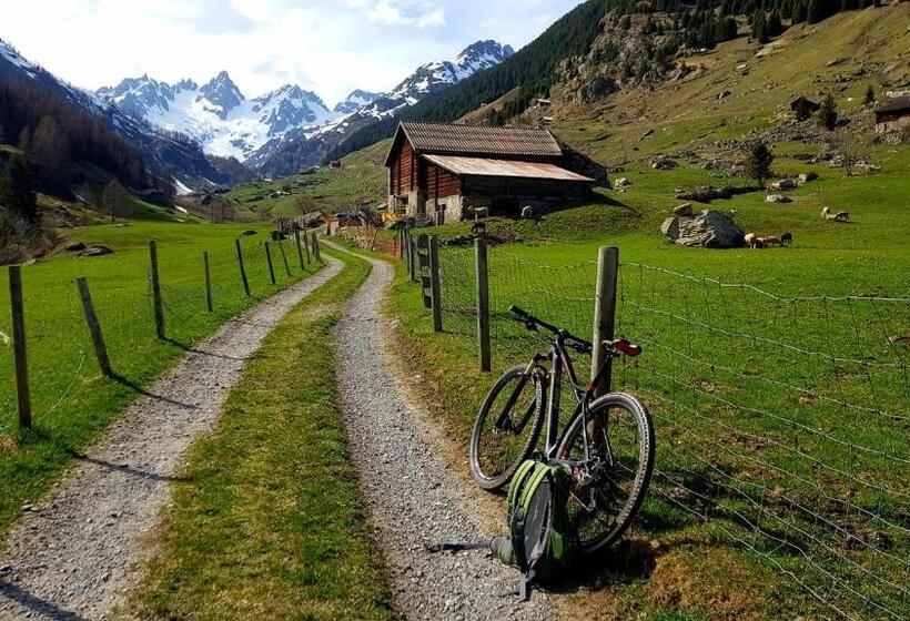 بنسيون Gästehaus Alpenglühn