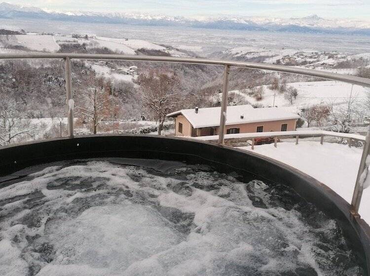 مبيت وإفطار Villa Belvedere Langhe