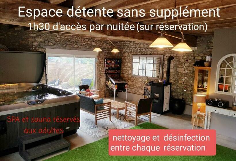 민박 Le Grand Cèdre Spa Et Détente