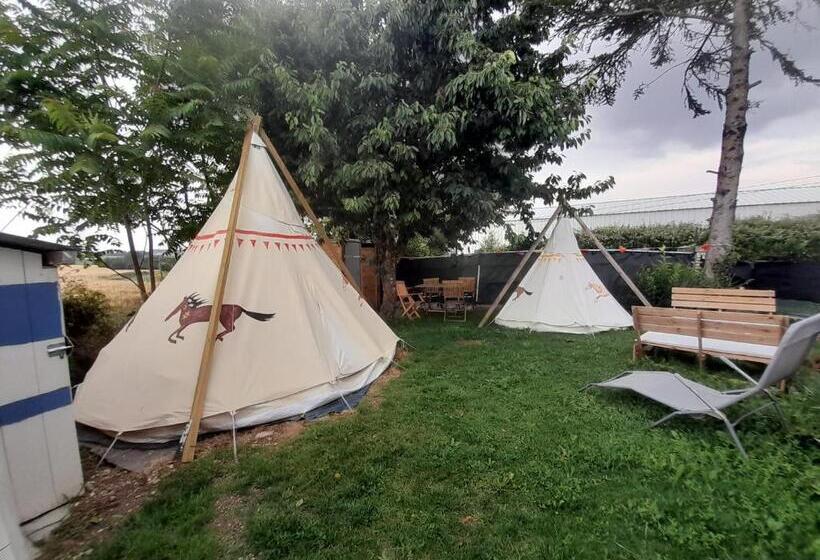 פנסיון Les Flots De Ma Vie Chambres D Hotes Et Tipi Florence Et Virginie Gossin