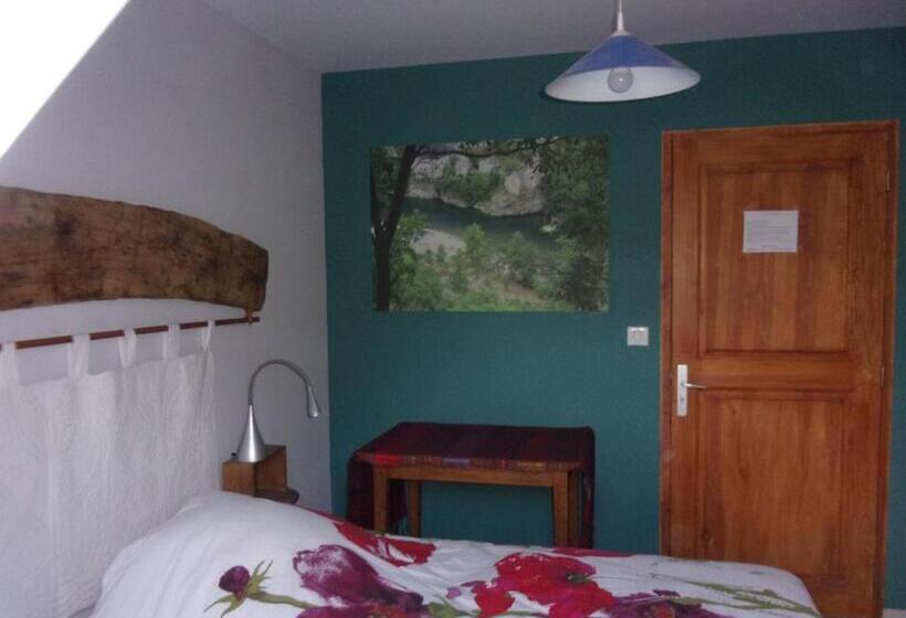 민박 Chambre D Hôtes Le Cascadou
