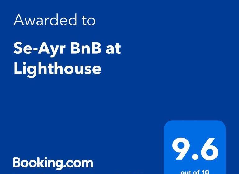 تختخواب و صبحانه Se Ayr Bnb At Lighthouse