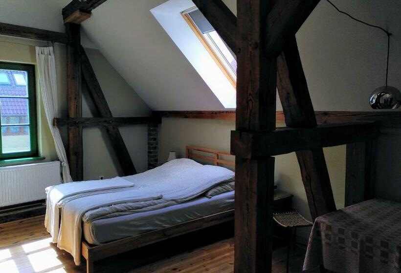 مبيت وإفطار Stützpunkt Trebitz   Gästezimmer Am Europaradweg R1