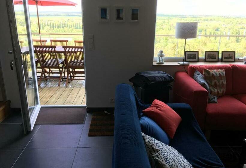 ペンション Vue Seine Chambre Panorama