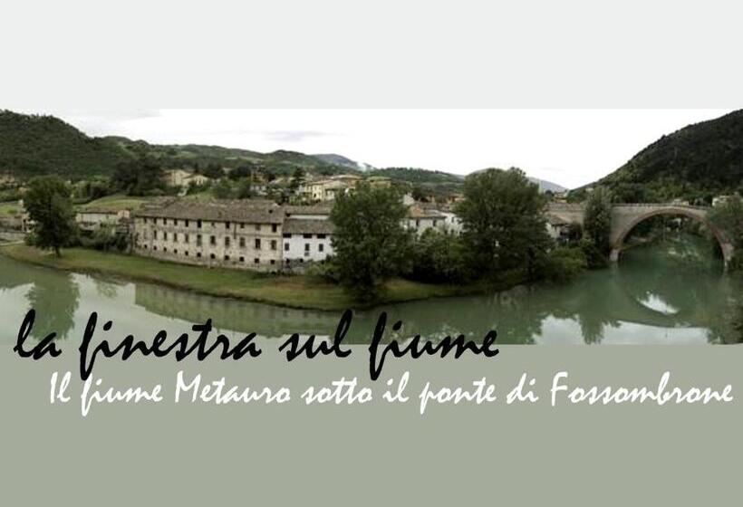 مبيت وإفطار La Finestra Sul Fiume