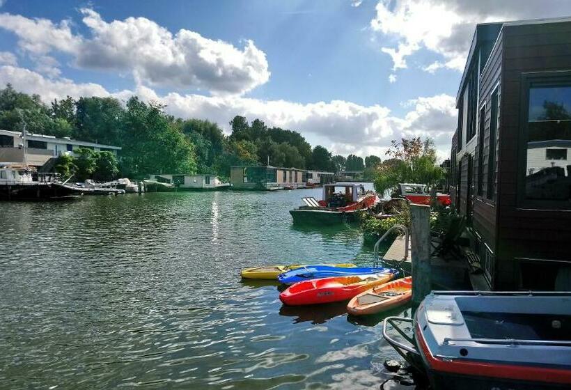 تختخواب و صبحانه Houseboat Vliegenbos