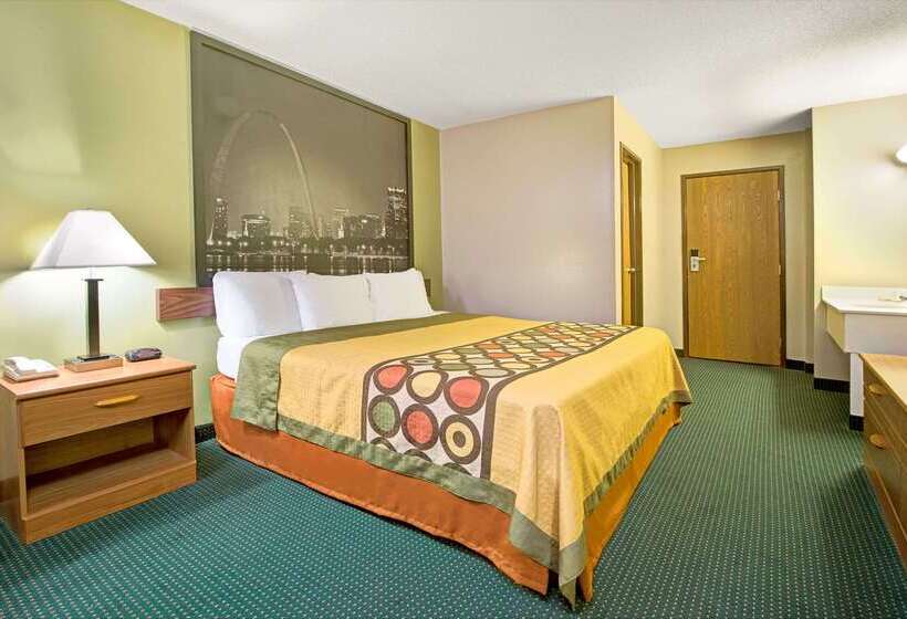 فندق على الطريق Super 8 By Wyndham Eureka/six Flags Nearby