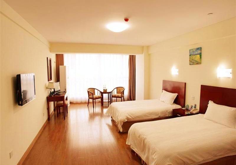 호텔 Greentree Inn Shandong Weihai Shichang Avenue Business