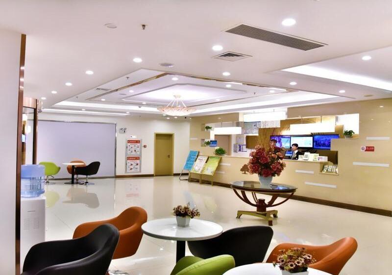 בית מלון כפרי Greentree Inn Tianjin Dabeiyuan Business