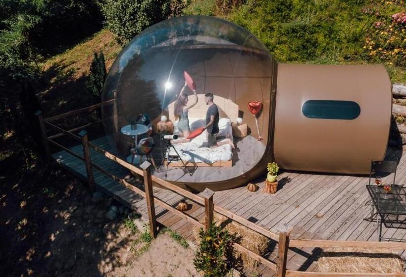 مبيت وإفطار Maso La Marianna Bubble Glamping In Trentino