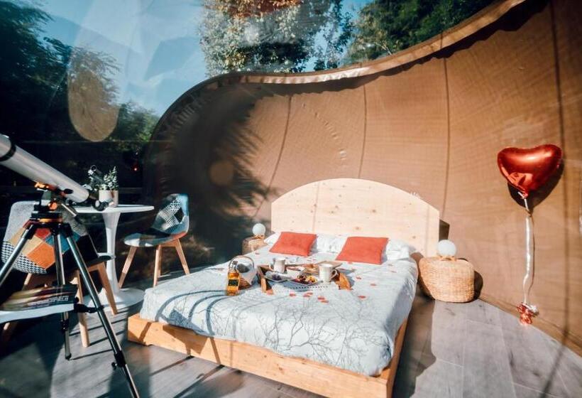 مبيت وإفطار Maso La Marianna Bubble Glamping In Trentino