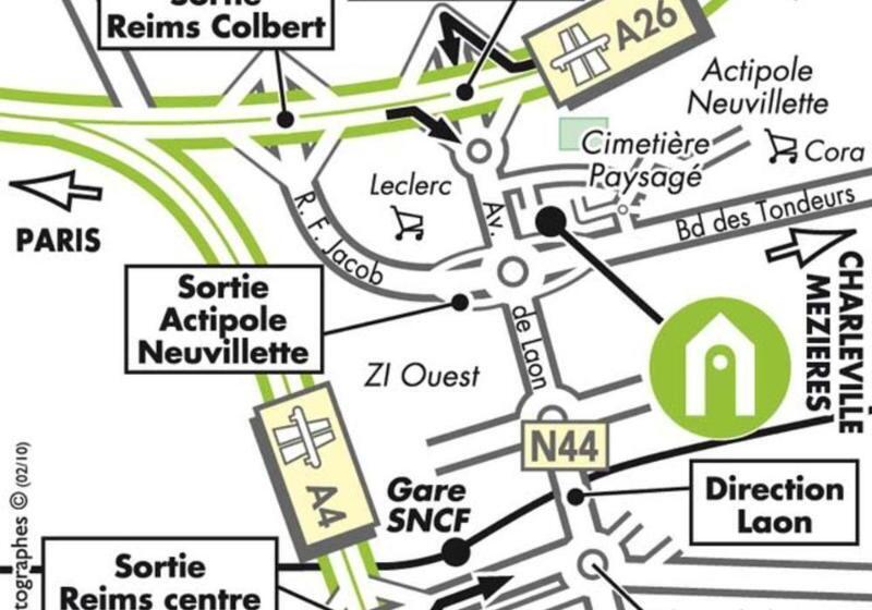 Отель Inter Reims La Neuvillette