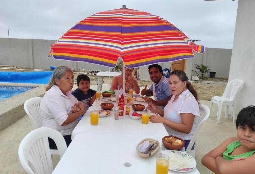 پانسیون Hostal Las Garzas Del Pelado