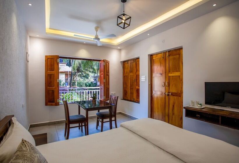 펜션 Whiteboard Homes Siolim