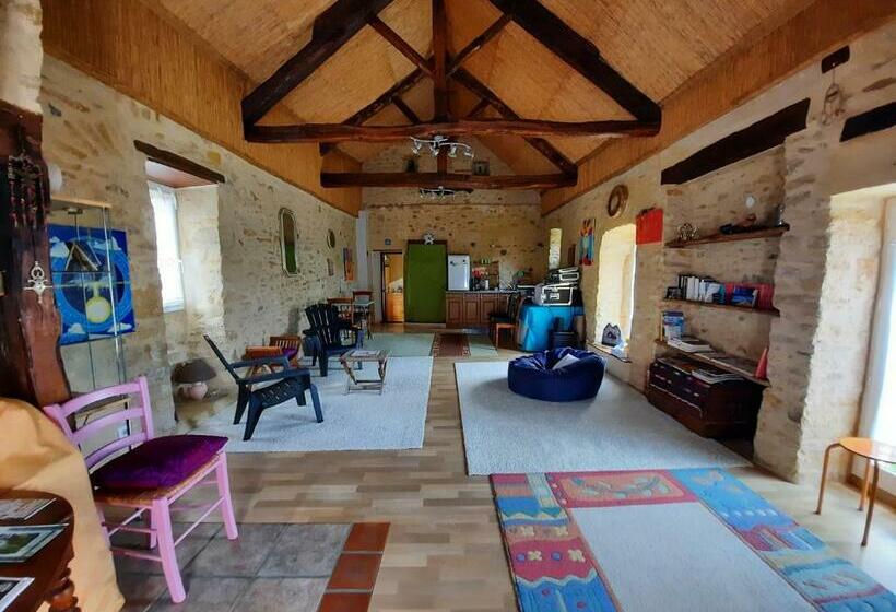 住宿加早餐  Le Logis Des 3 Coeurs Chambre La Bohème