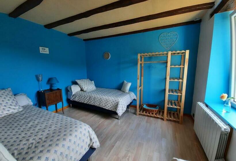 住宿加早餐  Le Logis Des 3 Coeurs Chambre La Bohème