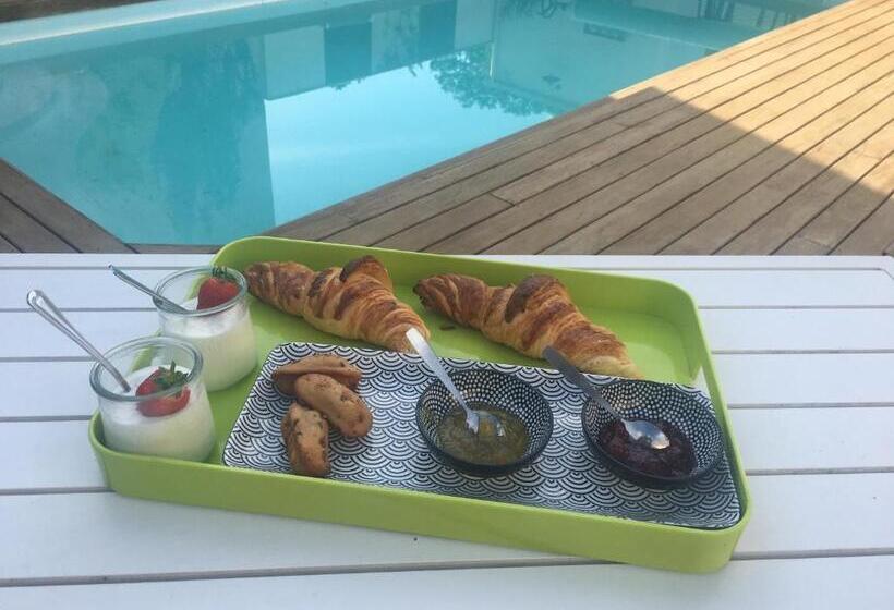 Bed and Breakfast Chambre Studio Indépendante Au Calme Vue Sur Piscine