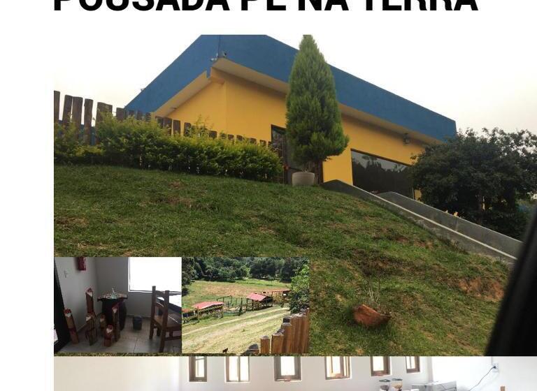 펜션 Pousada Pe Na Terra Em Guararema