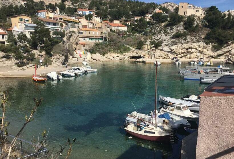 تختخواب و صبحانه Nouveau Cabanon L Ilette Vue Mer Calanque De Niolon