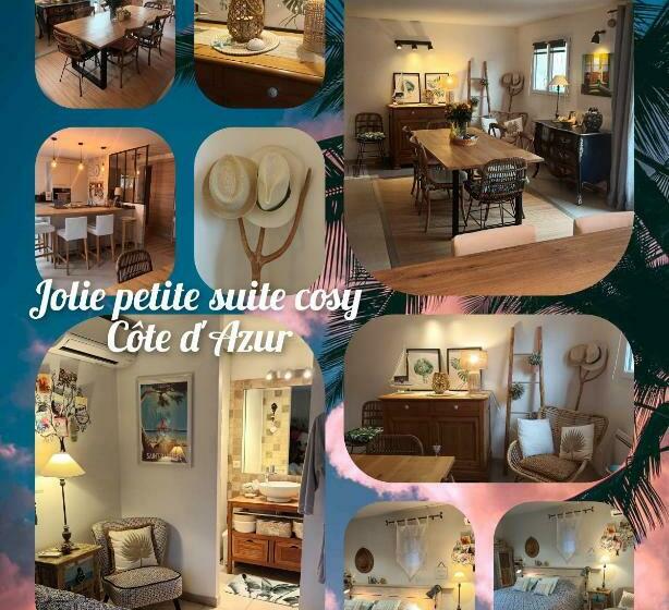 تختخواب و صبحانه Jolie Petite Suite Côte D Azur