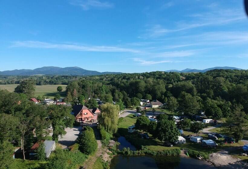 ホテル Camping Alsace Les Castors