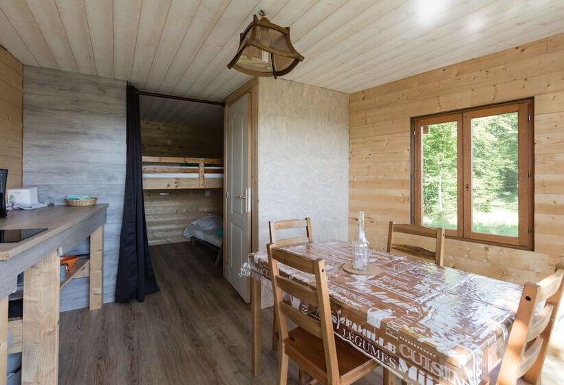 ホテル Camping Alsace Les Castors