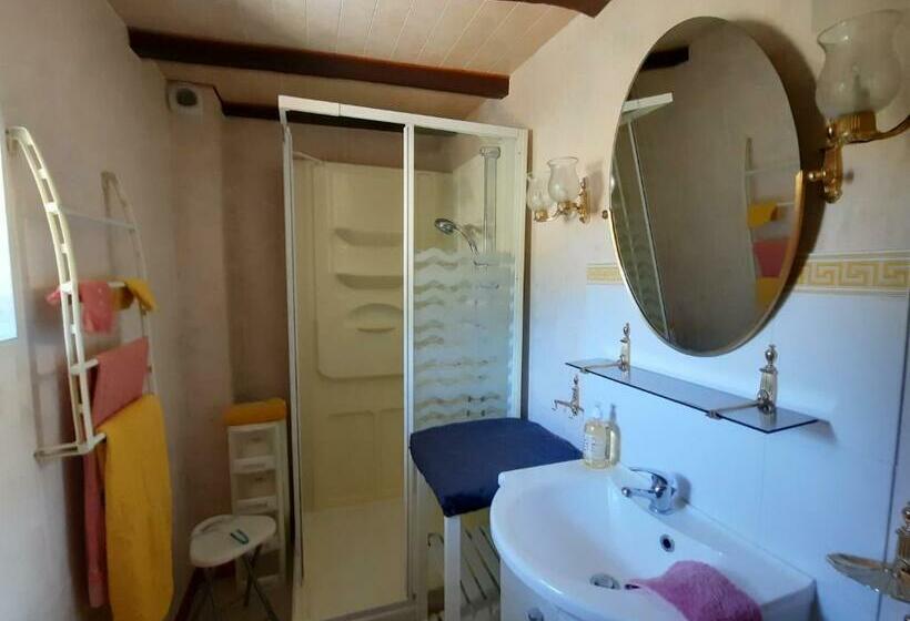 住宿加早餐  Le Logis Des 3 Coeurs Chambre Aeiou