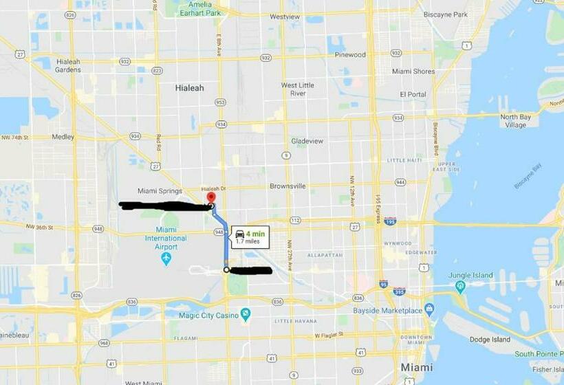 هاستل Private Cubicle   Single Bed   Mixed Shared Dorm   Miami Airport
