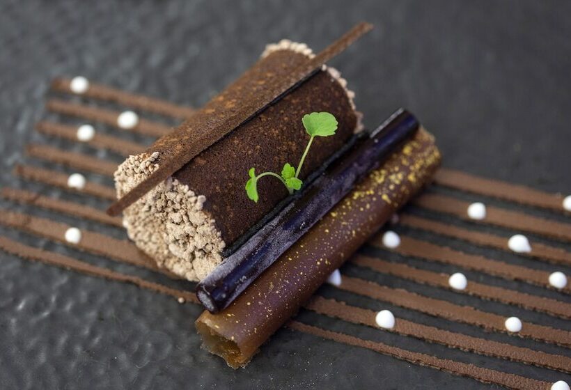 酒店 Logis Hôtellerie Les Brisants , Restaurant J M Perochon