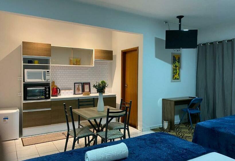 B & A Suites Inn Hotel   Quarto Luxo Safira