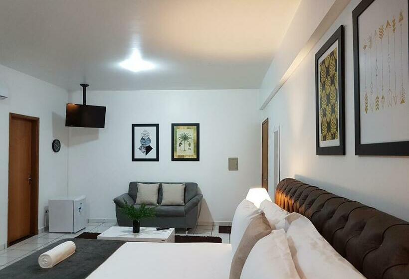 B & A Suites Inn Hotel   Quarto Luxo âmbar