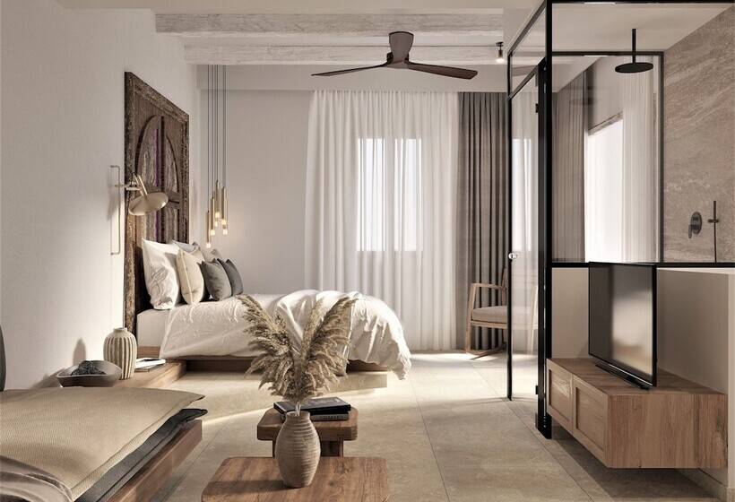 تختخواب و صبحانه F Charm All Suites   Adults Only