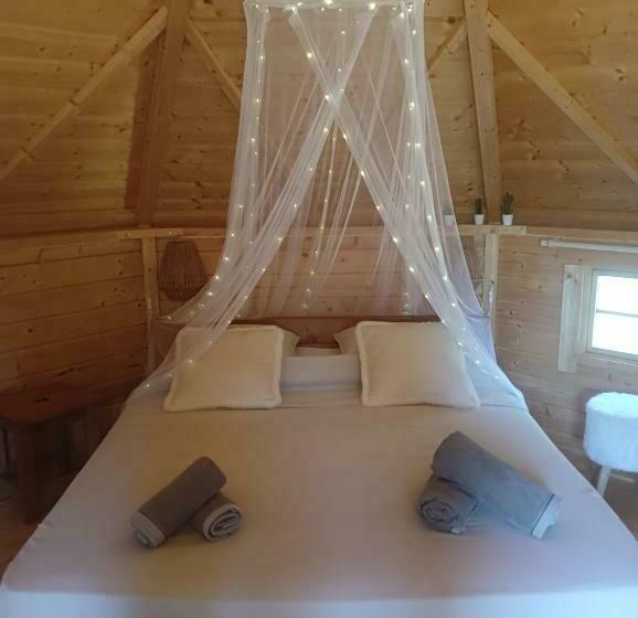住宿加早餐  La Chouette Villa , Cabane Kota, Chambre Spacieuse De 20m2 Totalement Indépendante