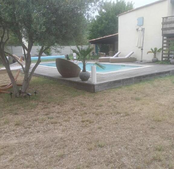 تختخواب و صبحانه La Chouette Villa ,chambre De 20m2 Totalement Indépendante Avec Terrasse
